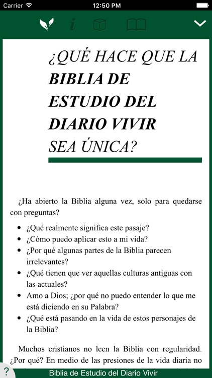 Biblia de Estudio del Diario Vivir