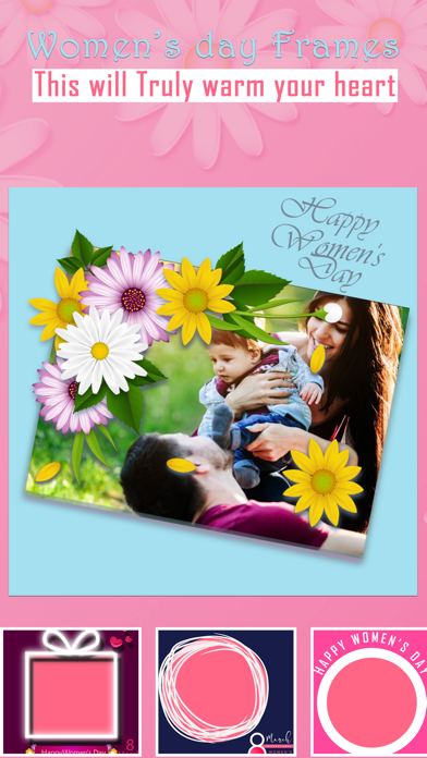 How to cancel & delete Women's Day Photo Frame Wishes from iphone & ipad 3