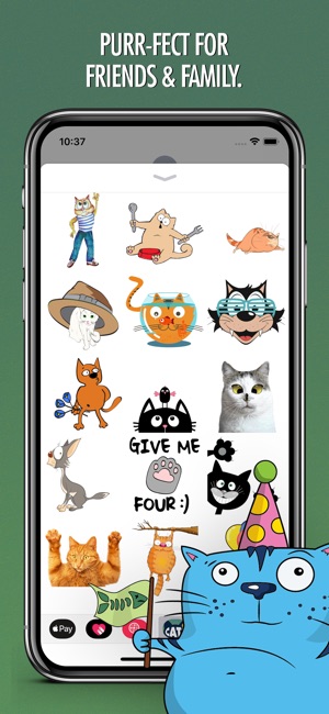 Cats Animated Text Stickers 3(圖3)-速報App