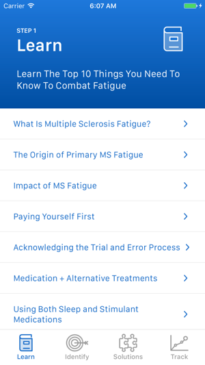 MS Fatigue Fix