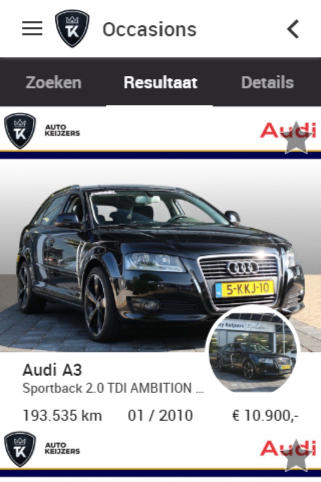 Auto Keijzers screenshot 3