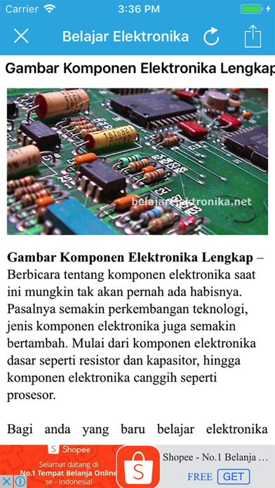 Belajar Elektronika screenshot 4