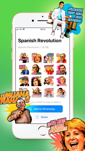 Spanish Revolution Stickers WA(圖1)-速報App