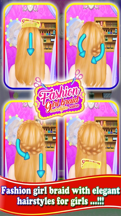 Fashion Girl Braid Hairstyles screenshot 3