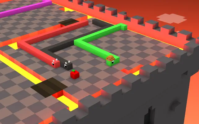 Blocky Snake, game for IOS