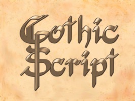 Gothic Winter Cursive Script