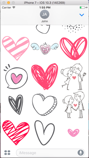 Couple Love - Emoji Sticker(圖4)-速報App