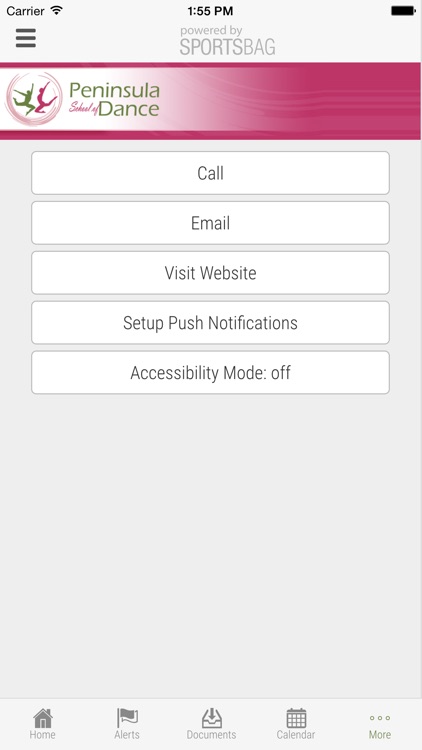 Peninsula School of Dance - Sportsbag screenshot-4