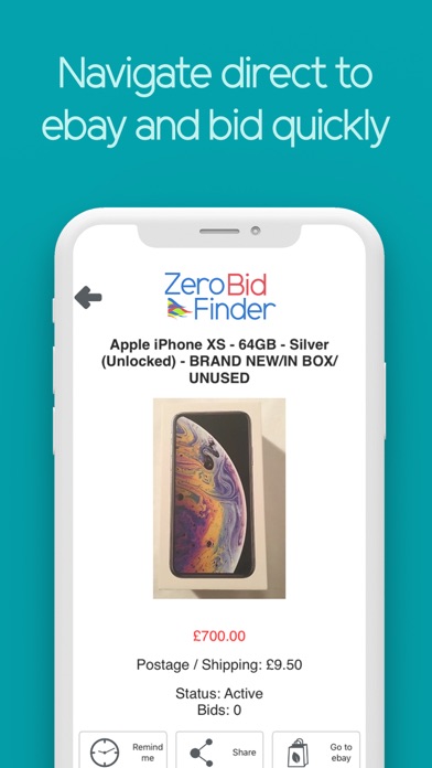Zero Bid Finder for eBay Screenshot 5