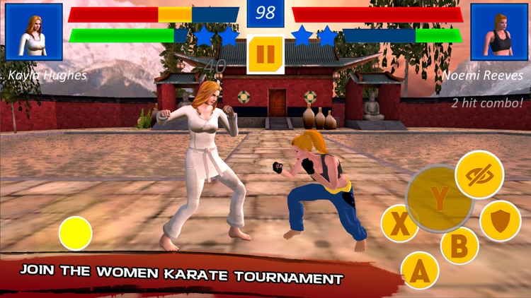 Karate Kung Fu Fighter Girls