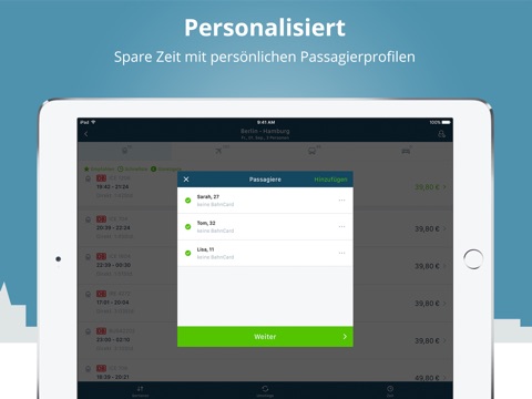fromAtoB: Ticket Bahn Flug Bus screenshot 4