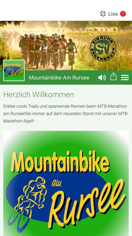 Mountainbike Am Rursee