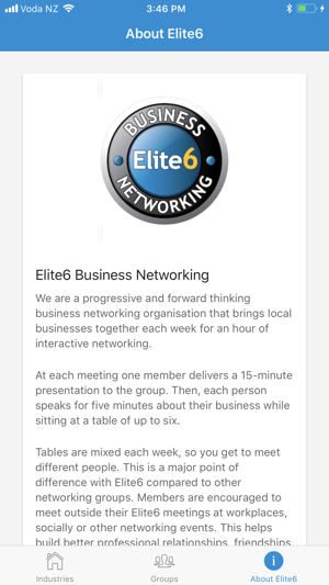 Elite6 Business Networking(圖5)-速報App