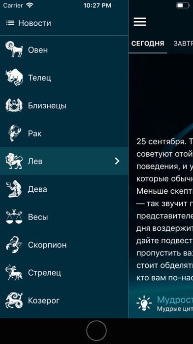 ТОЧНЫЙ ГОРОСКОП screenshot 3