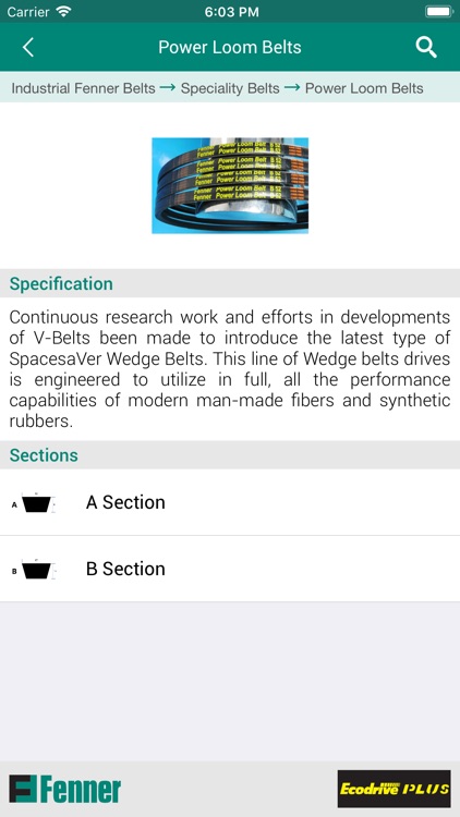 J.K. Fenner Industrial V Belts screenshot-3