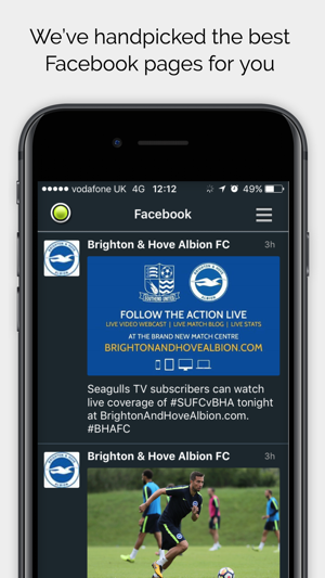 Sport RightNow - Brighton Edition(圖3)-速報App