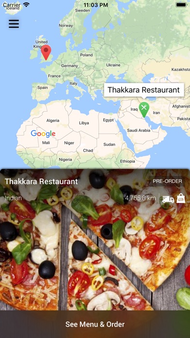 Thakkara Restaurant Kuwait screenshot 2