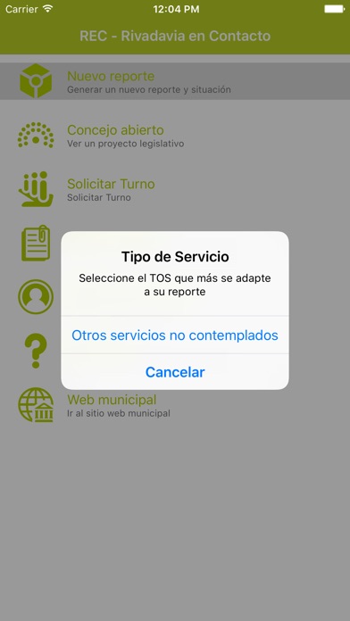 REC — Rivadavia en Contacto screenshot 2