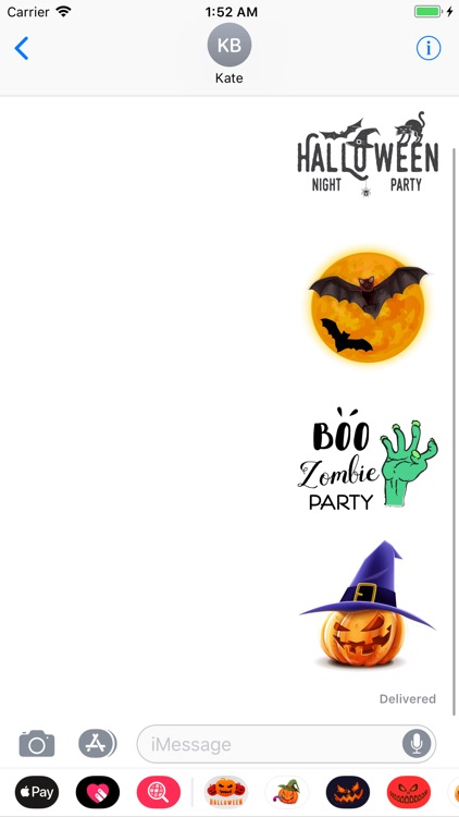 Happy Halloween Prank Sticker