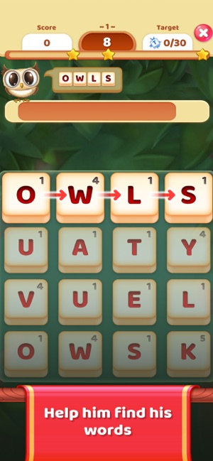 Owls and Vowels: Word Game(圖3)-速報App