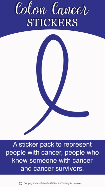 Colon Cancer Stickers