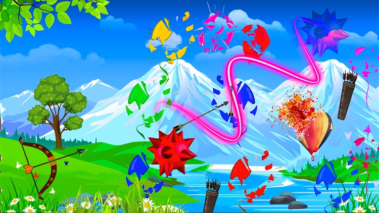 Real Archery Balloons shooter screenshot-4