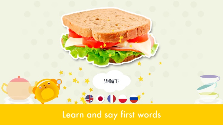 Kid Safe Flashcards - Food