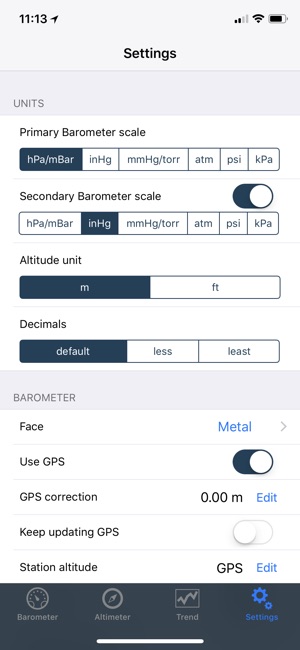 Barometer & Altimeter Pro(圖4)-速報App