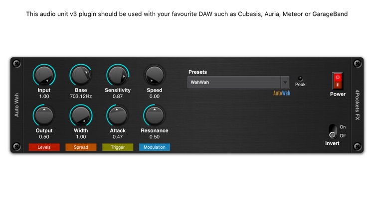 Auto Wah AUv3 Plugin