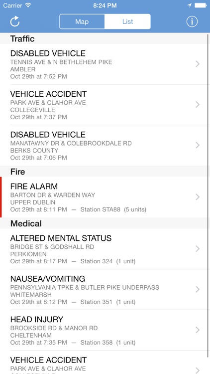 Montgomery County Incidents+