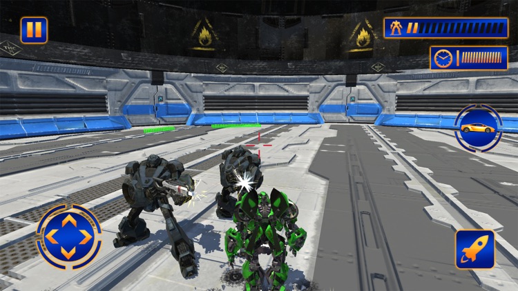 Robot Crash Demolition Derby screenshot-3