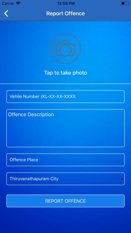 Traffic Offence Reporting screenshot-3