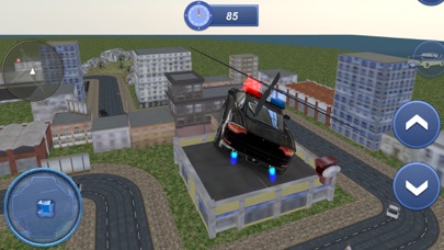 Flying Police Car Criminal Transport screenshot 2