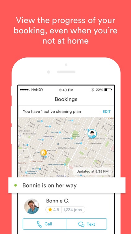 Handy - Book top-rated home cleaners & handymen screenshot-3