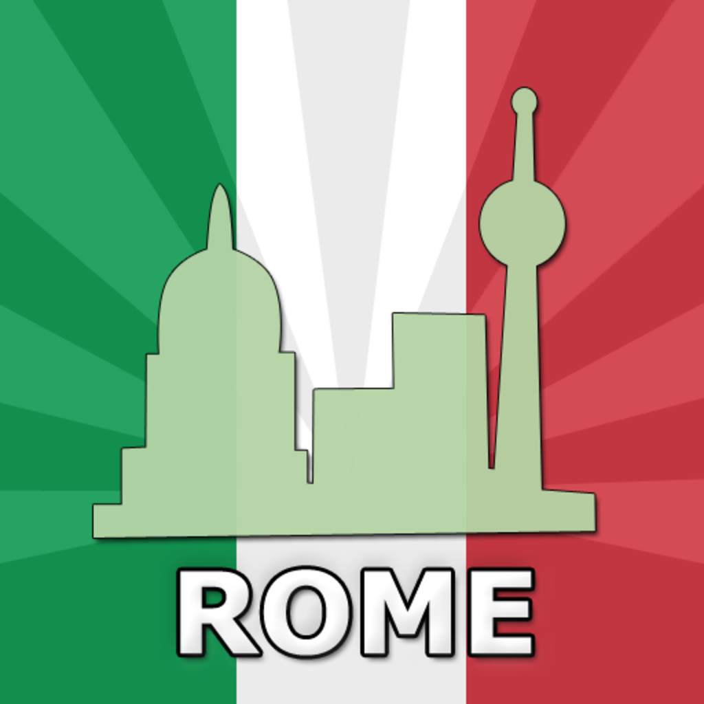 Rome Travel Guide Offline App Icon