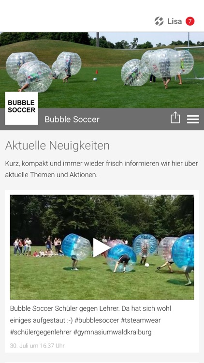 Bubble Soccer