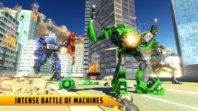 Police Robot Car - Horse games screenshot 2