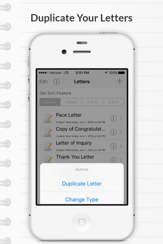 Letter NOW! Lite screenshot 3