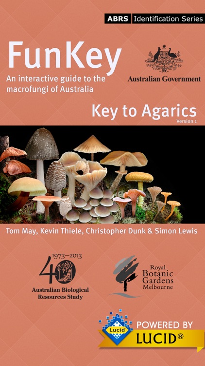 FunKey: Key to Agarics of Australia