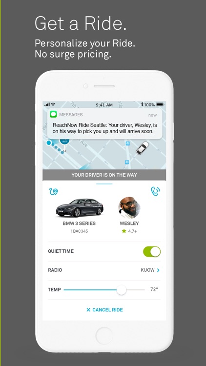 ReachNow-BMW Car & Ride Share screenshot-4