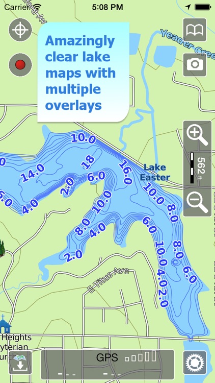 Aqua Map Iowa Lakes GPS HD