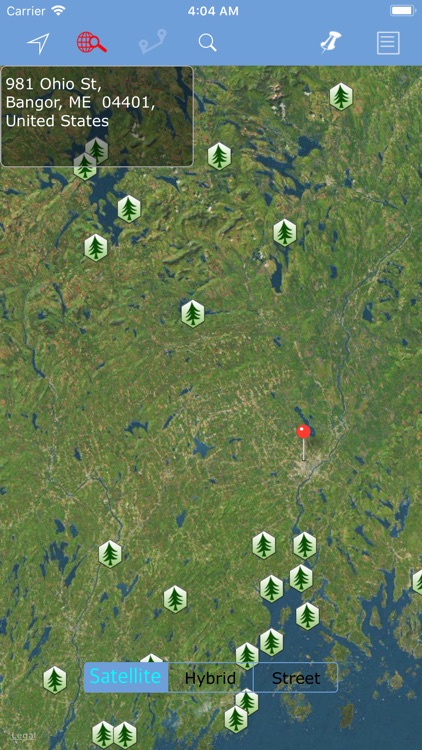 Maine State Parks map!