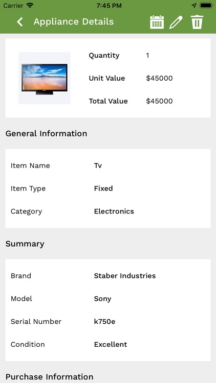 HSP Home Inventory