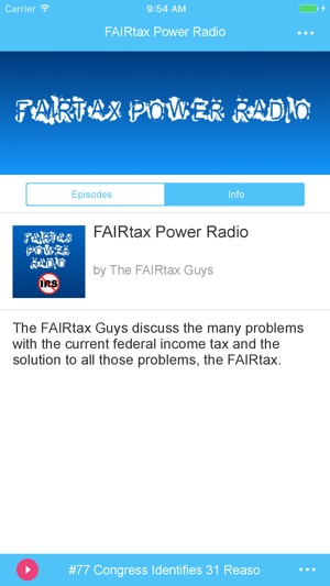 FAIRtax Power Radio(圖2)-速報App