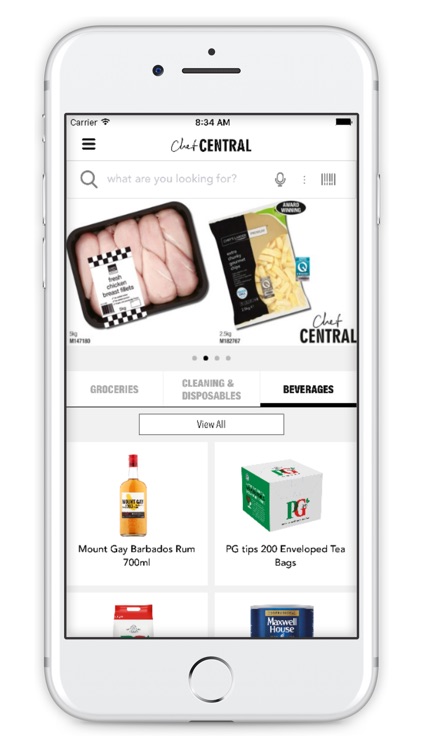 Chef Central App