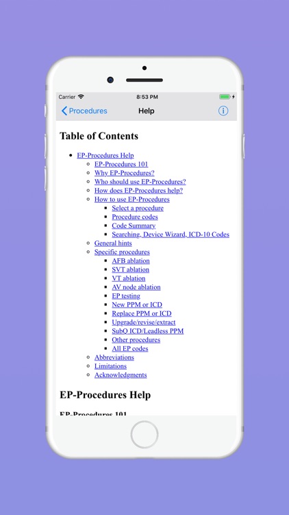 EP-Procedures