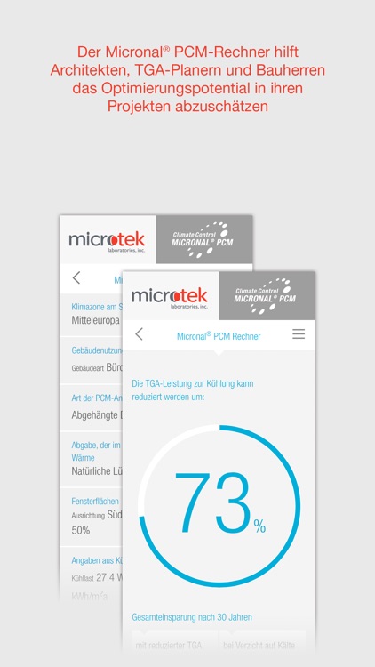 Micronal® PCM App