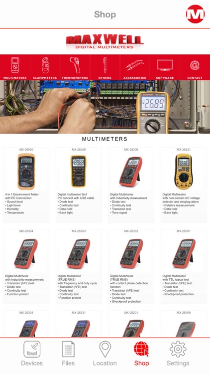 Maxwell Multimeters screenshot-8