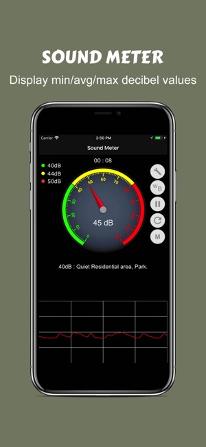 Decible Sound Analyzer(圖3)-速報App