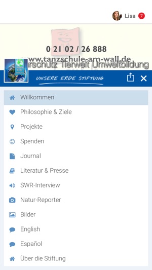 Unsere Erde - Stiftung(圖2)-速報App